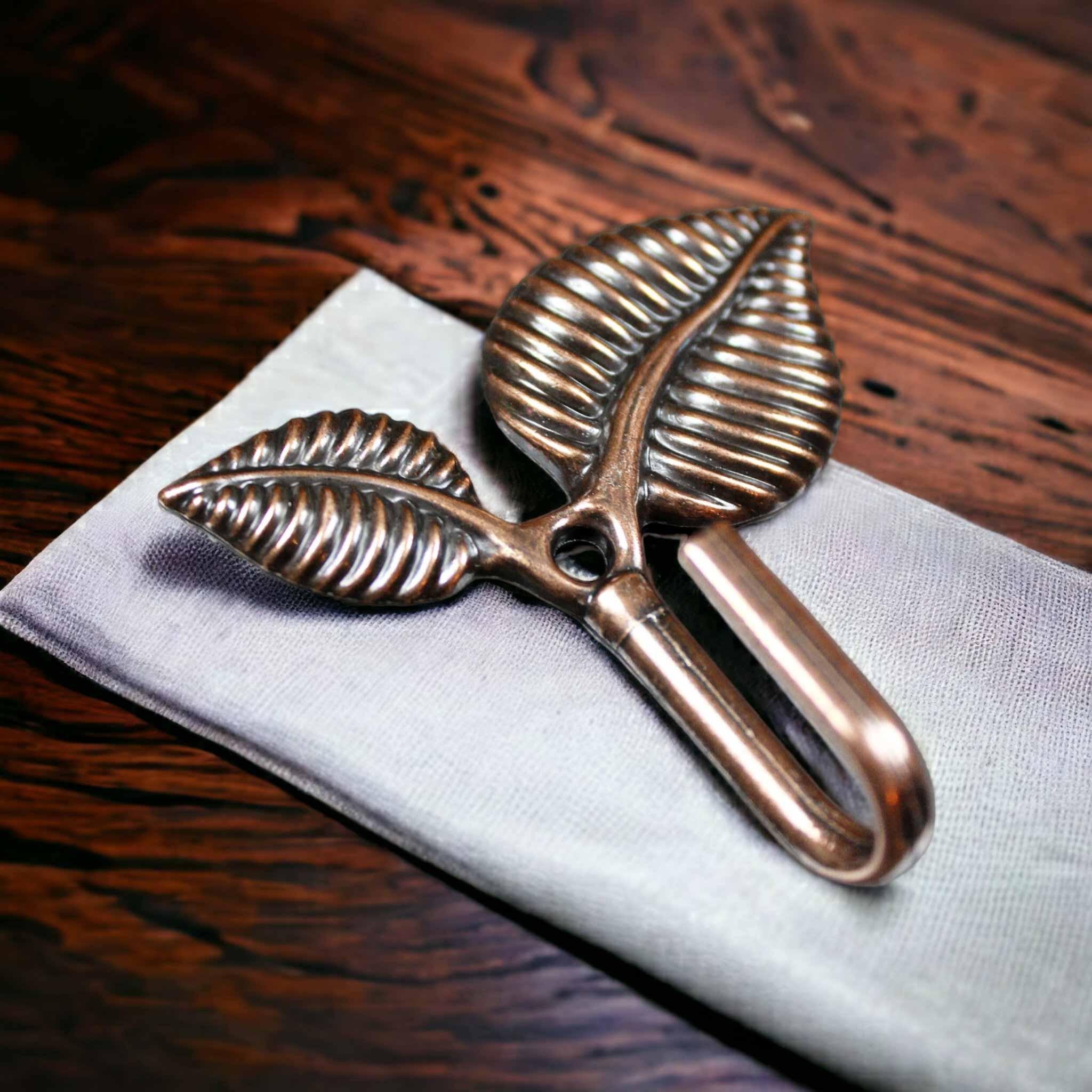 Yaprak Model Metal Portmanto ve Kapı Askısı
