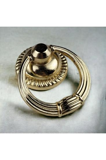 Halka Tasarım Gold Dolap Kulpları