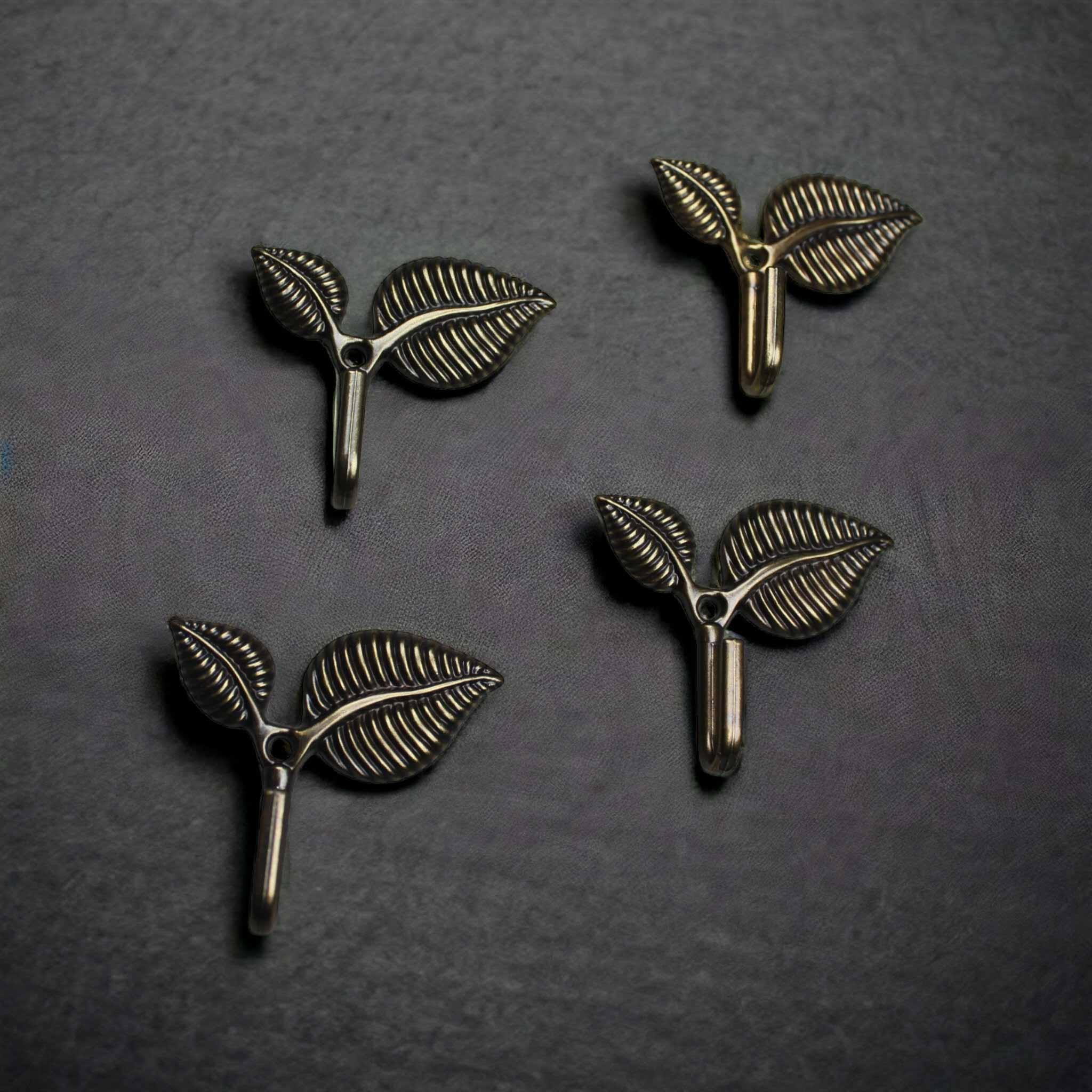Yaprak Model Metal Portmanto ve Kapı Askısı