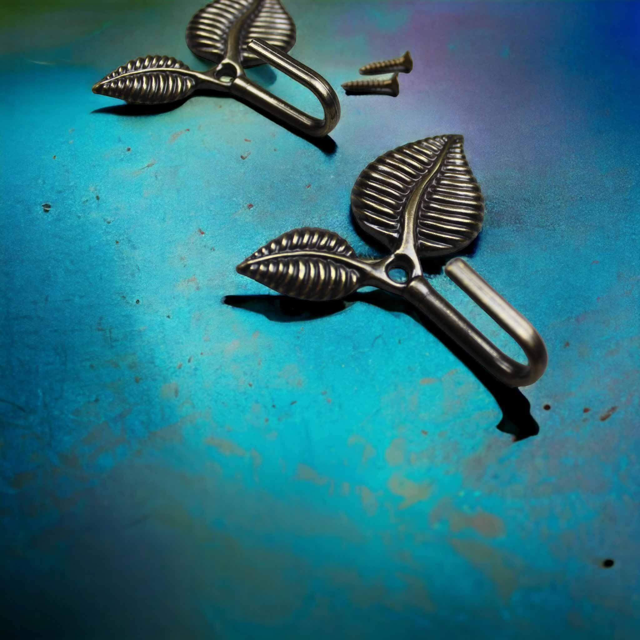 Yaprak Model Metal Portmanto ve Kapı Askısı