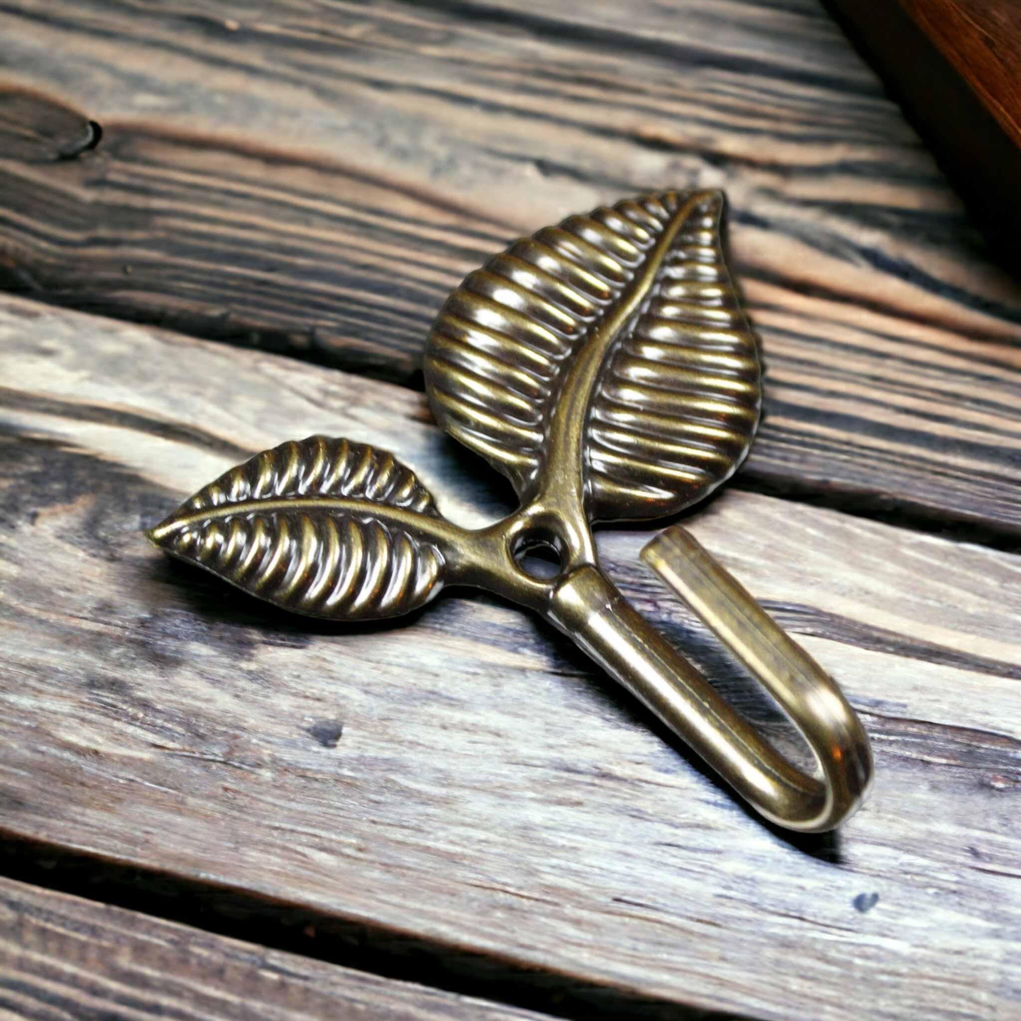 Yaprak Model Metal Portmanto ve Kapı Askısı